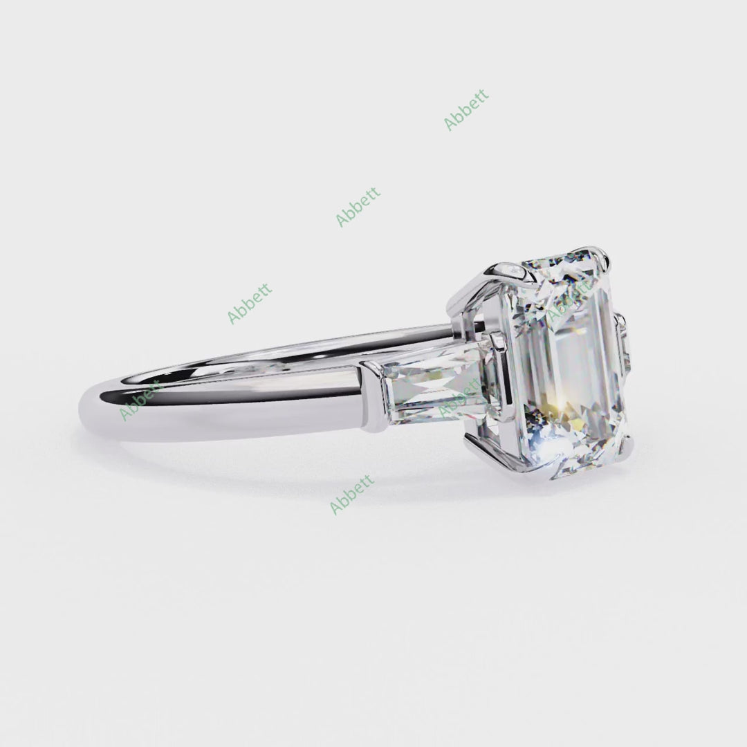 Three Stone Engagement Ring ENTH1499