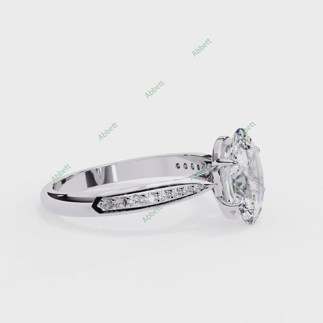 Hidden Halo Engagement Ring ENHI1559