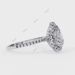 Load and play video in Gallery viewer, Hidden Halo Engagement Ring ENHI1491
