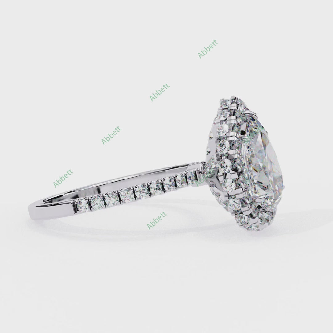 Hidden Halo Engagement Ring ENHI1491