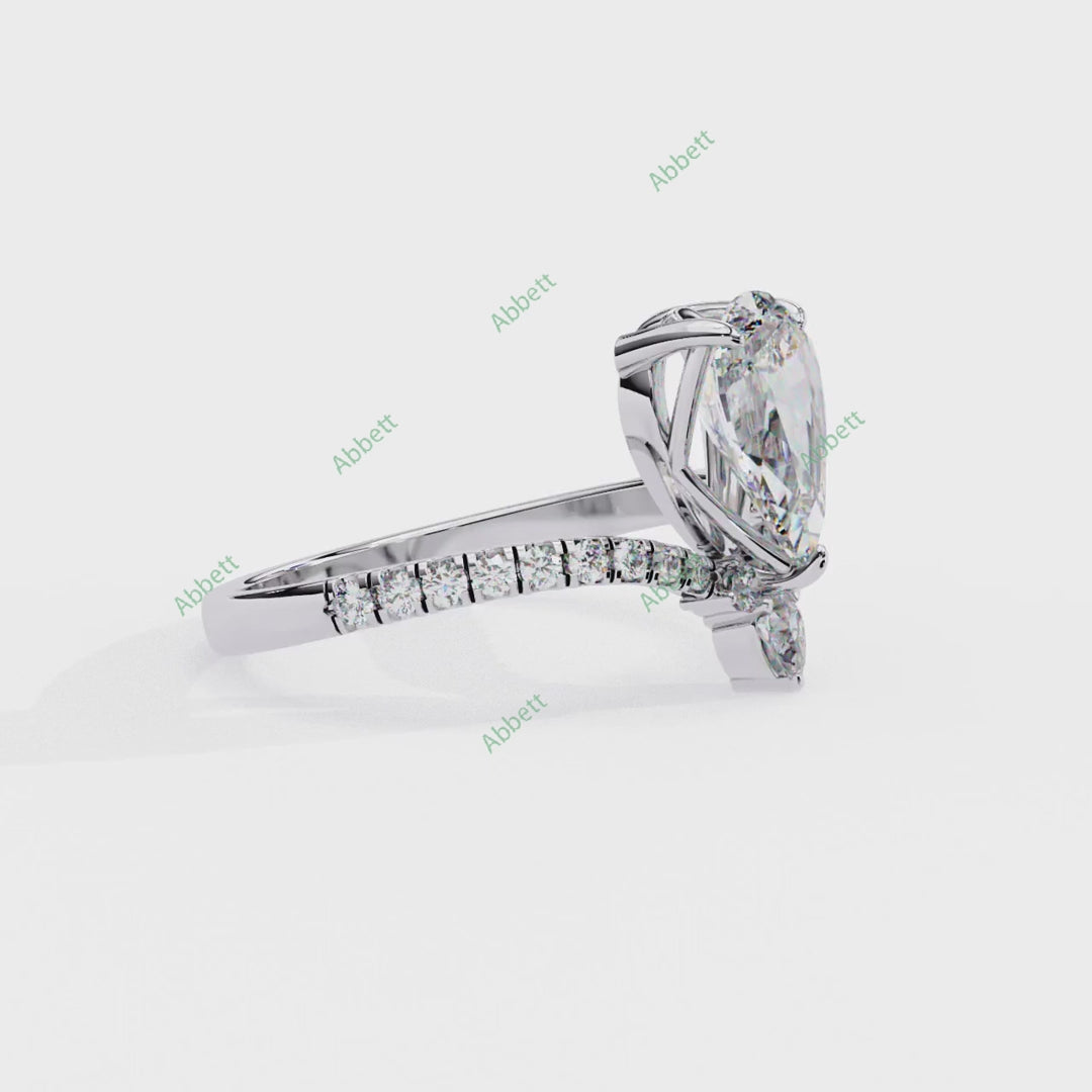 Accented Engagement Ring ENAC1165