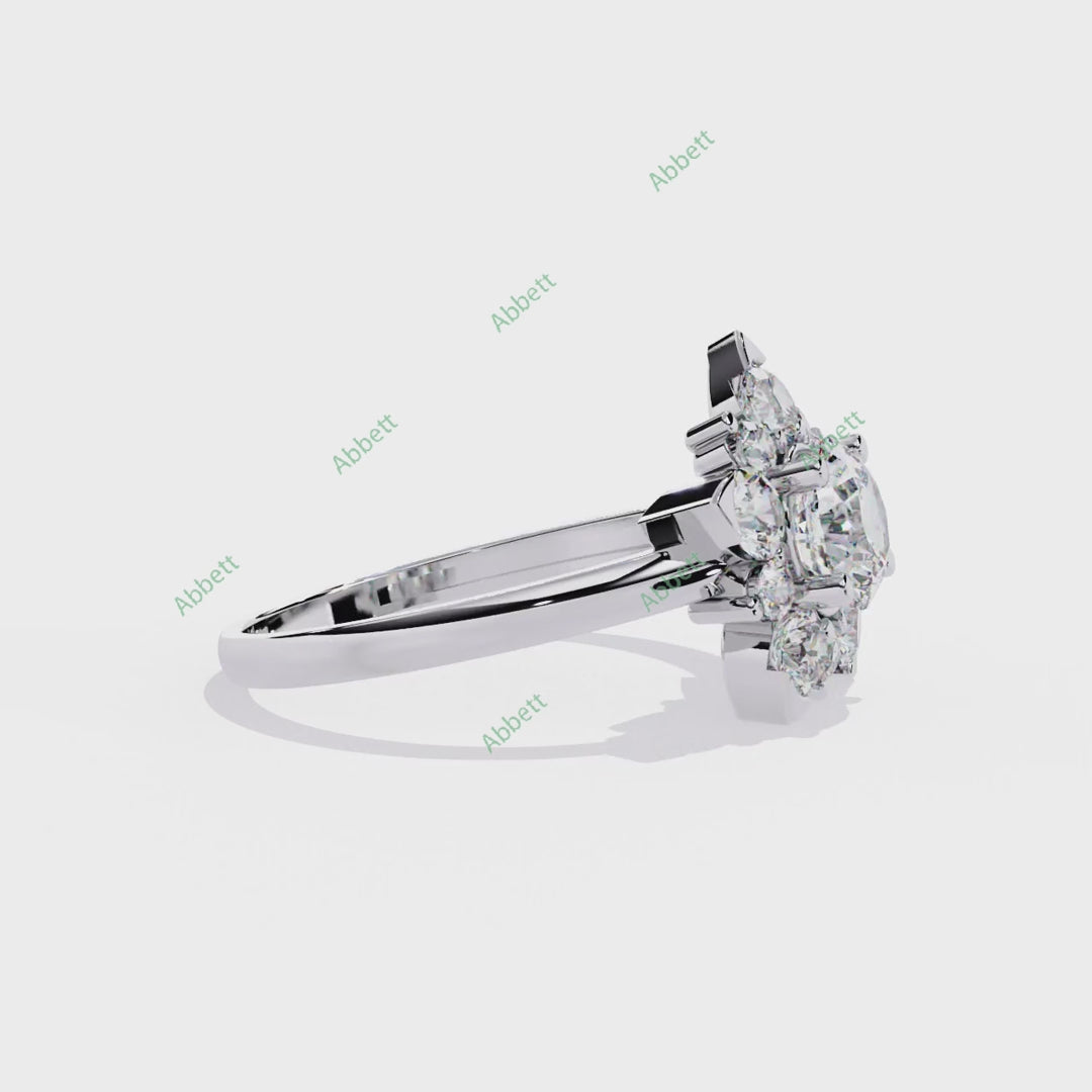 Accented Engagement Ring ENAC1201