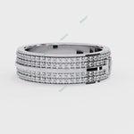 Load and play video in Gallery viewer, Eternity Wedding Band WEET1024
