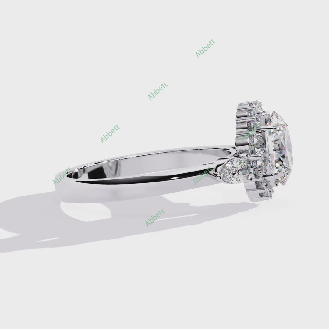 Halo Engagement Ring ENHA1113
