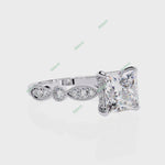 Load and play video in Gallery viewer, Hidden Halo Engagement Ring ENHI1093
