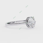 Load and play video in Gallery viewer, Hidden Halo Engagement Ring ENHI1523
