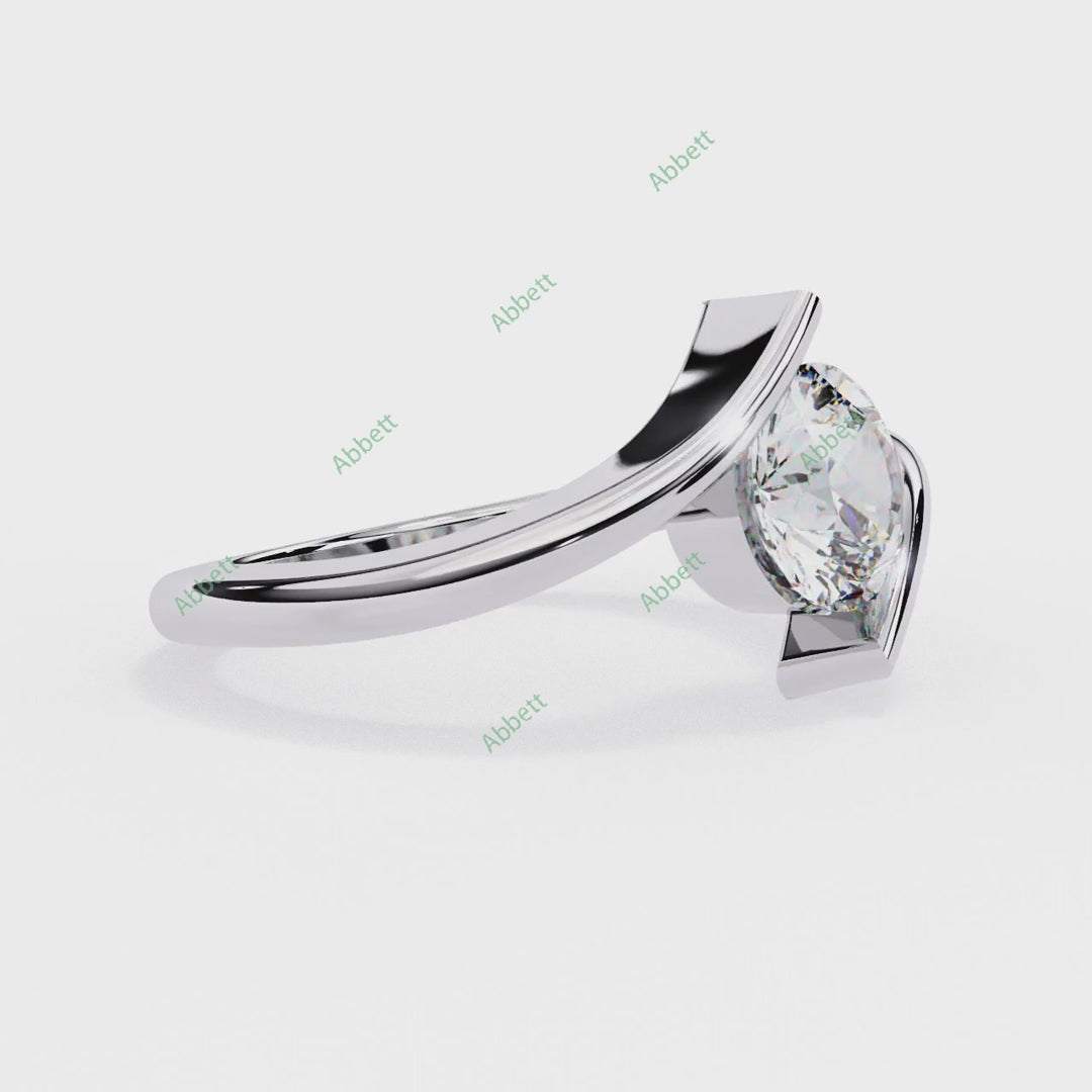 Bypass Engagement Ring ENBY1071