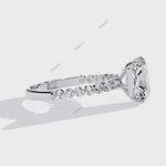 Load and play video in Gallery viewer, Accented Engagement Ring ENAC1107
