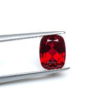 Load and play video in Gallery viewer, Antique cushion lab grown ruby
