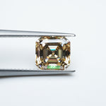 Load and play video in Gallery viewer, Asscher brown moissanite

