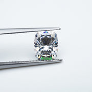 Antique cushion D FL moissanite