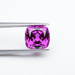 Load and play video in Gallery viewer, Cushion lab grown kunzite sapphire
