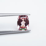 Load and play video in Gallery viewer, Antique cushion lab grown champagne sapphire
