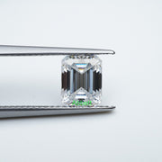 Emerald D FL moissanite