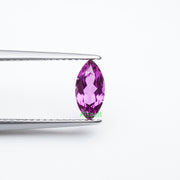 Marquise lab grown kunzite sapphire