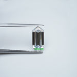 Load and play video in Gallery viewer, Hexagon D FL moissanite (2)
