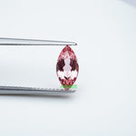 Load and play video in Gallery viewer, Marquise lab grown padparadscha sapphire
