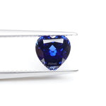 Load and play video in Gallery viewer, Heart lab grown blue sapphire
