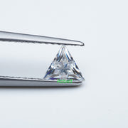 Triangle D FL moissanite