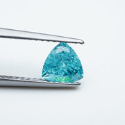 Trillion lab grown Paraiba YAG ice crush
