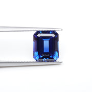 Emerald lab grown blue sapphire