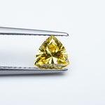 Load and play video in Gallery viewer, Trillion lab grown yellow diamond
