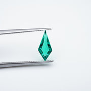 Shield lab grown emerald