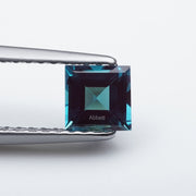 Square step lab grown alexandrite