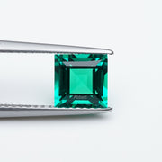 Square step lab grown emerald
