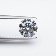 Round lab grown diamond