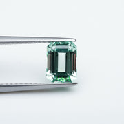 Emerald lab grown green sapphire