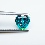 Load and play video in Gallery viewer, Heart lab grown Paraiba YAG
