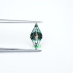 Load and play video in Gallery viewer, Kite lab grown green sapphire
