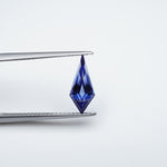 Load and play video in Gallery viewer, Shield lab grown blue sapphire
