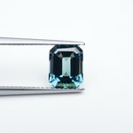 Load and play video in Gallery viewer, Emerald lab grown teal sapphire
