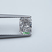 Radiant lab grown diamond