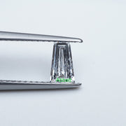 Tapered lab grown diamond