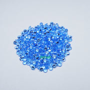 Round lab grown cobalt spinel melee