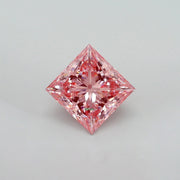 Square princess pink VVS2-VS2 lab grown diamond