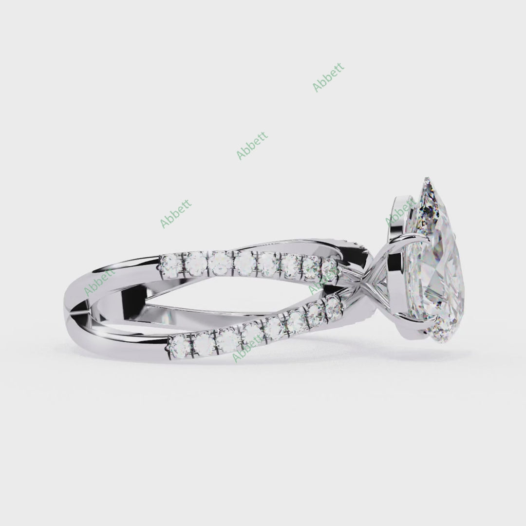 Accented Engagement Ring ENAC1543