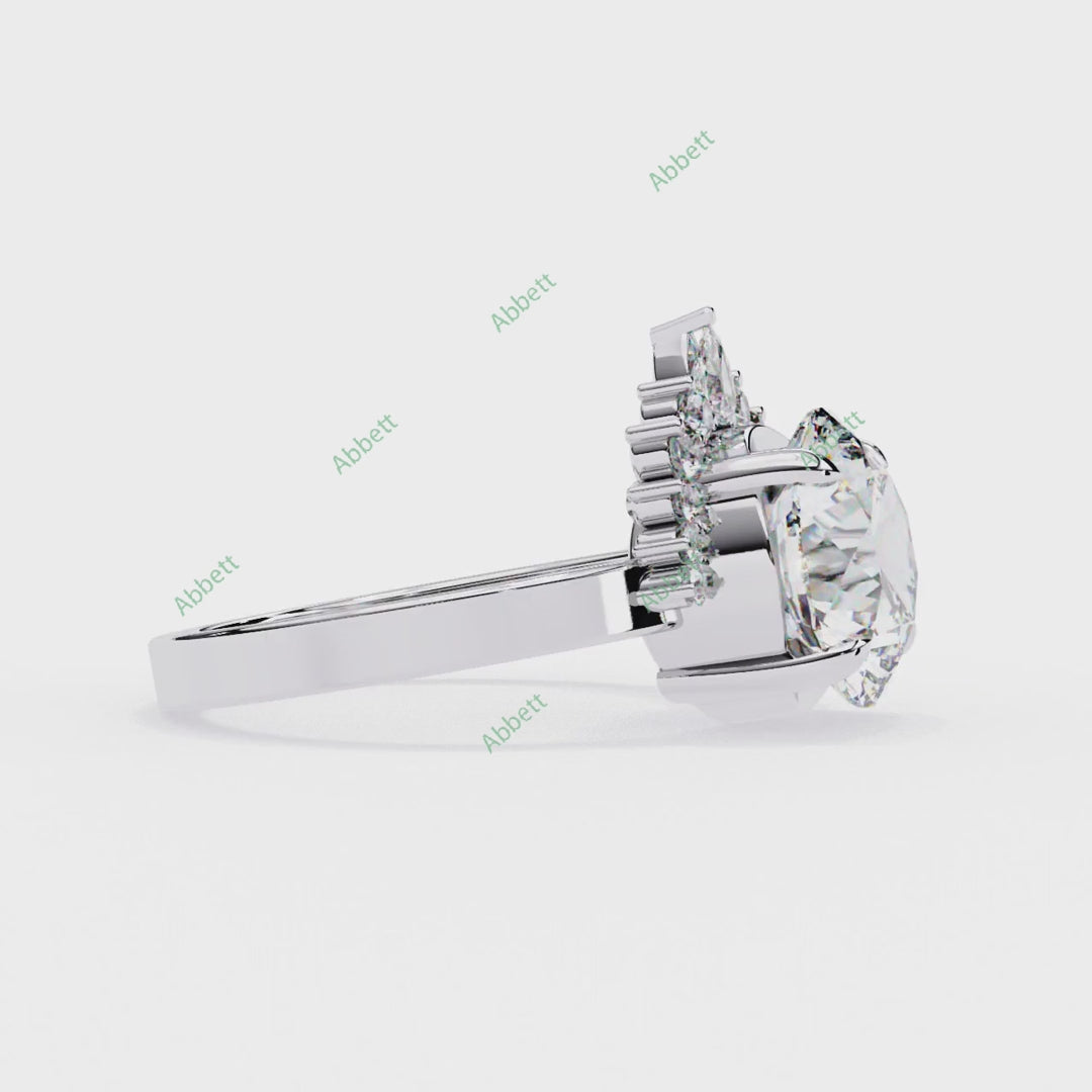Accented Engagement Ring ENAC1138