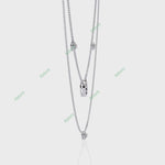 Load and play video in Gallery viewer, Round Layered Necklace NELA1288
