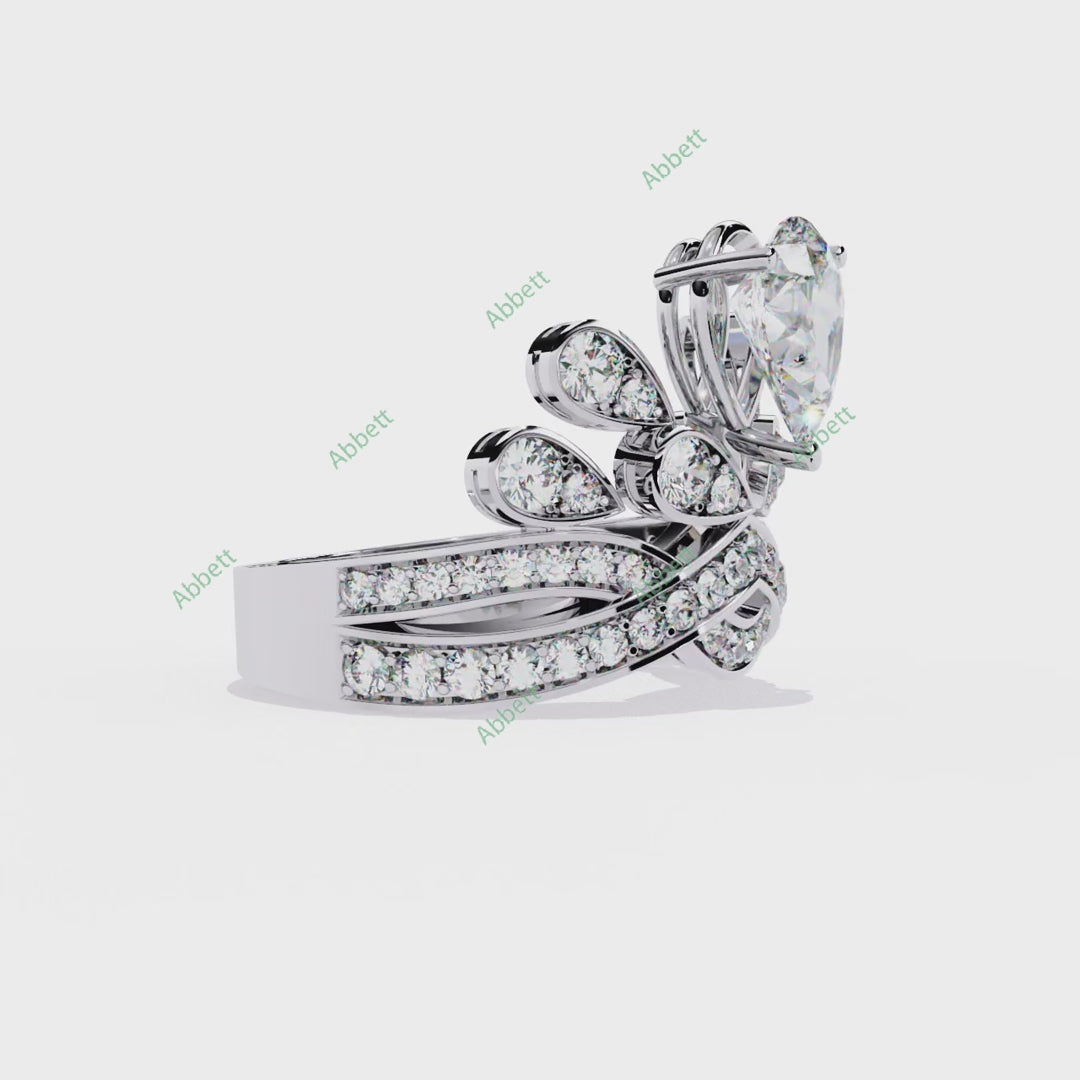Accented Engagement Ring ENAC1187