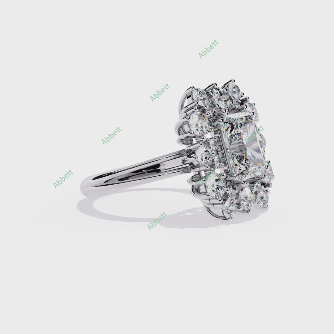 Accented Engagement Ring ENAC1213