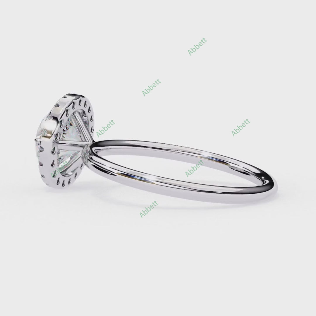 Halo Engagement Ring ENHA1587