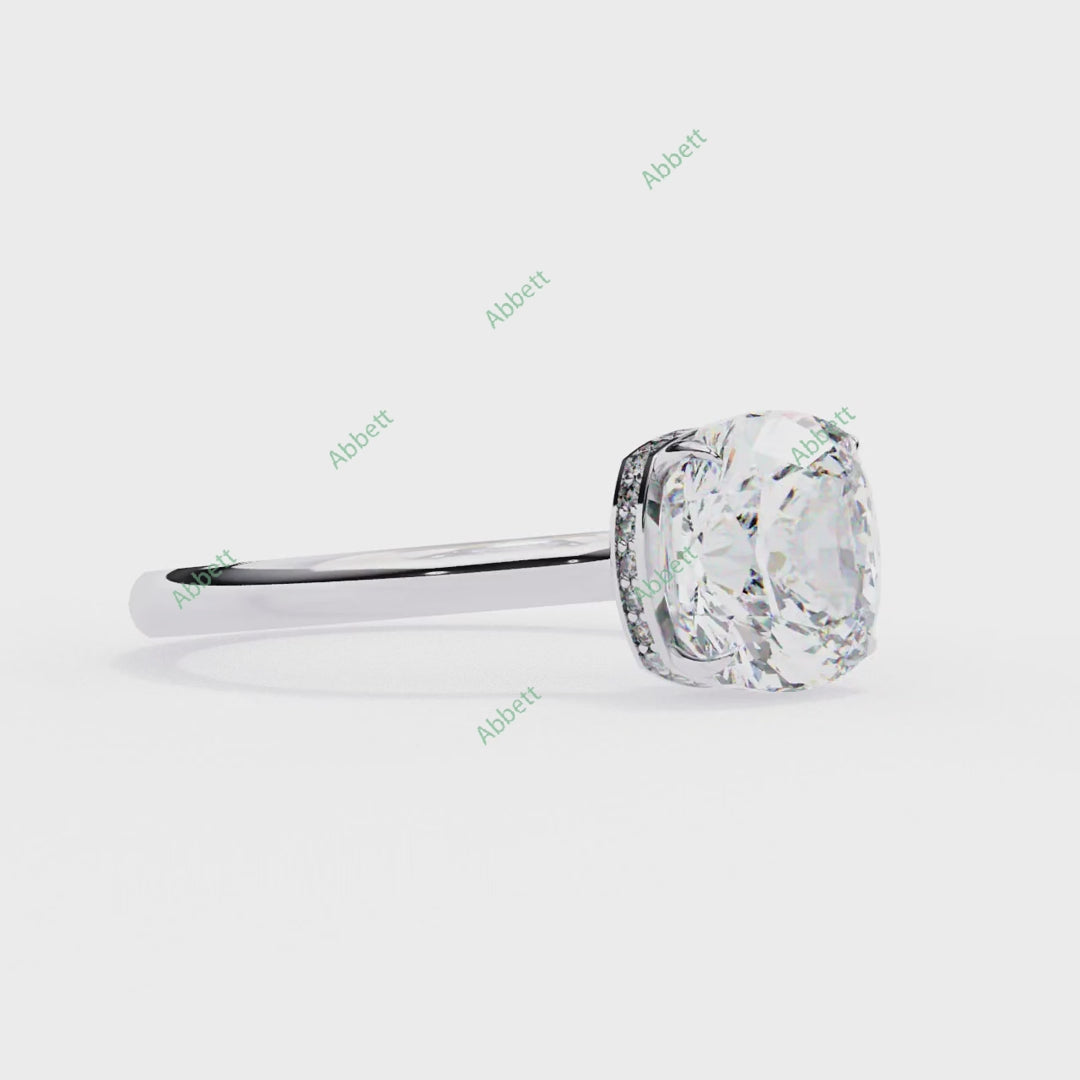Hidden Halo Engagement Ring ENHI1076
