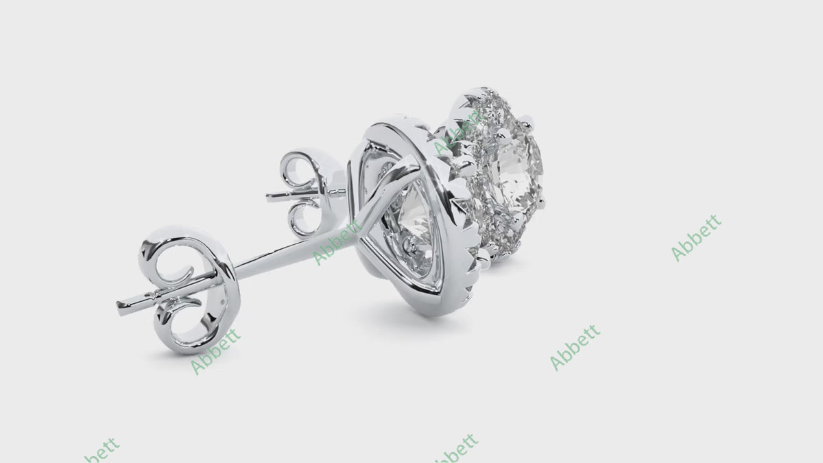 Halo Stud Earring STHA007