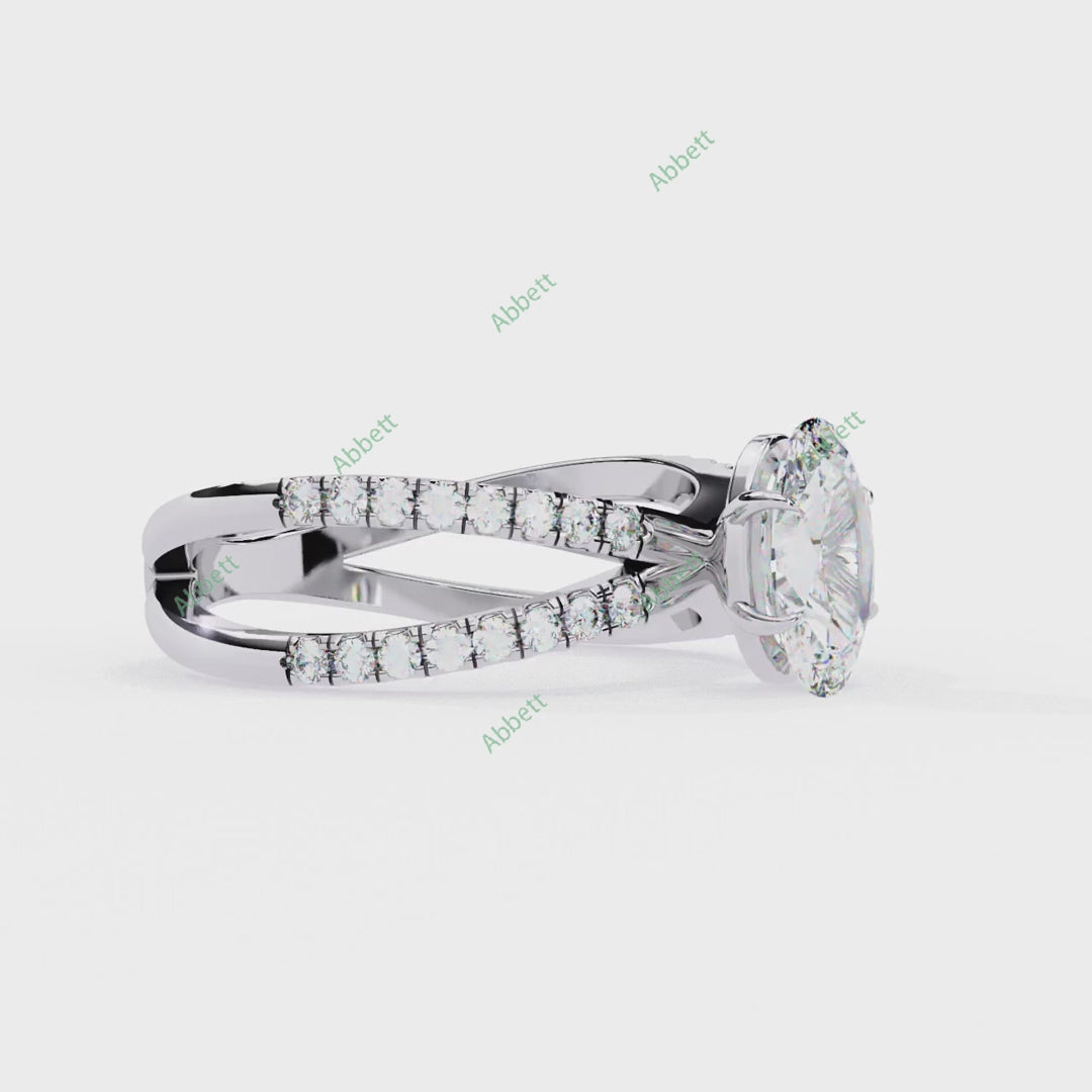 Accented Engagement Ring ENAC1540