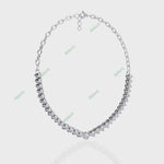 Load and play video in Gallery viewer, Round Tennis Necklace NETE1308
