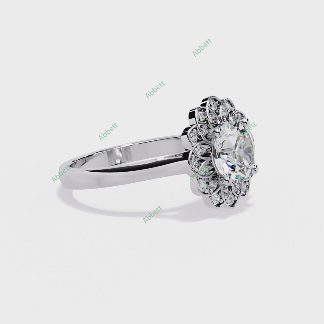 Vintage Engagement Ring ENVI1142